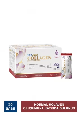 Wellcare Collagen Beauty Boost Plus Nar Aromalı 11,7gr x 30 Saşe