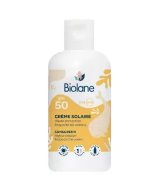 Biolane Güneş Koruyucu Krem 0+ Yaş SPF50+ 125 ml