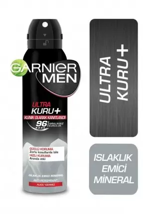 Garnier Men Ultra Kuru Spray Deodorant 150 ml