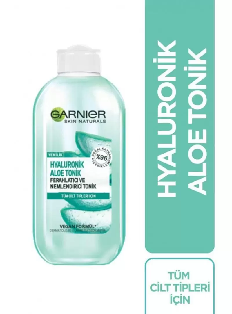 Garnier Hyaluronik Aloe Ferahlatıcı ve Nemlendirici Tonik 200 ml