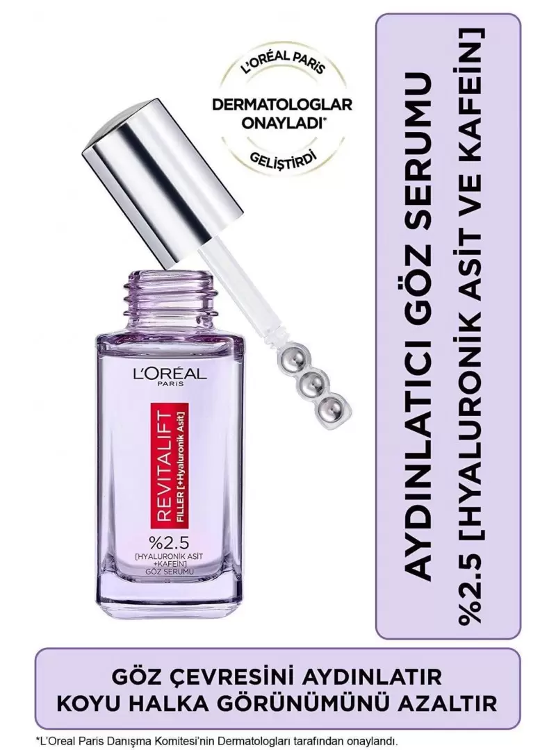 Loreal Paris Revitalift Filler Eye Serum 20 ml