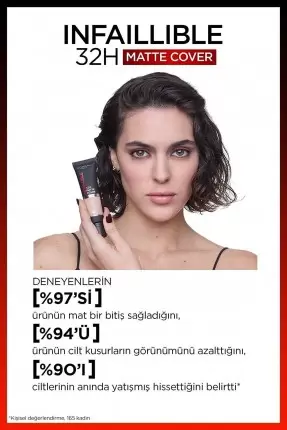 Loreal Paris Infaillible 32H Matte Cover Yüksek Kapatıcı Fondöten - 175 SABLE