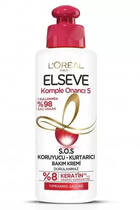 Loreal Paris Elseve Komple Onarıcı 5 S.O.S Koruyucu - Kurtarıcı Bakım Kremi 200 ml