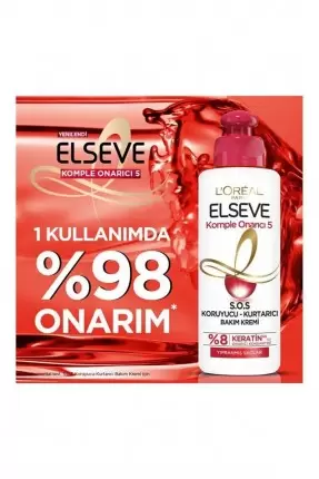 Loreal Paris Elseve Komple Onarıcı 5 S.O.S Koruyucu - Kurtarıcı Bakım Kremi 200 ml