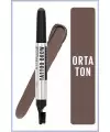 Maybelline New York Tattoo Brow Lift Kaş Kalemi- 03 Medium Brown (Orta Ton)