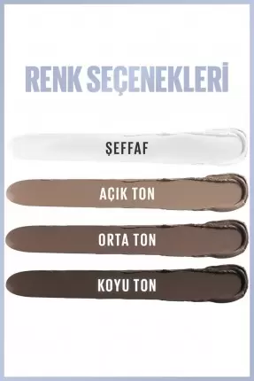 Maybelline New York Tattoo Brow Lift Kaş Kalemi- 03 Medium Brown (Orta Ton)