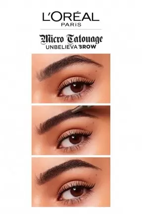 Loreal Paris Unbelieva Brow Micro Tatouage Kaş Kalemi - 108 Dark Brunette