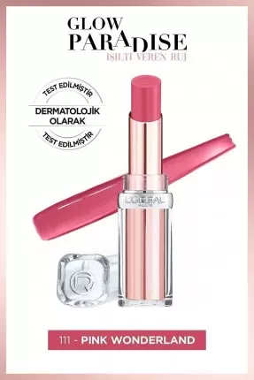 Loreal Paris Glow Paradise Balm-in-Lipstick - Işıltı Veren Ruj 111 Pink Wonderland