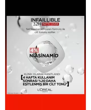 Loreal Paris Infaillible 32H Matte Cover Yüksek Kapatıcı Fondöten - 115 BEIGE