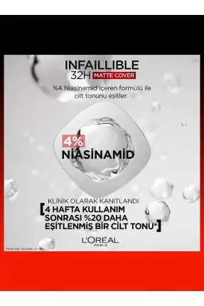 Loreal Paris Infaillible 32H Matte Cover Yüksek Kapatıcı Fondöten - 115 BEIGE