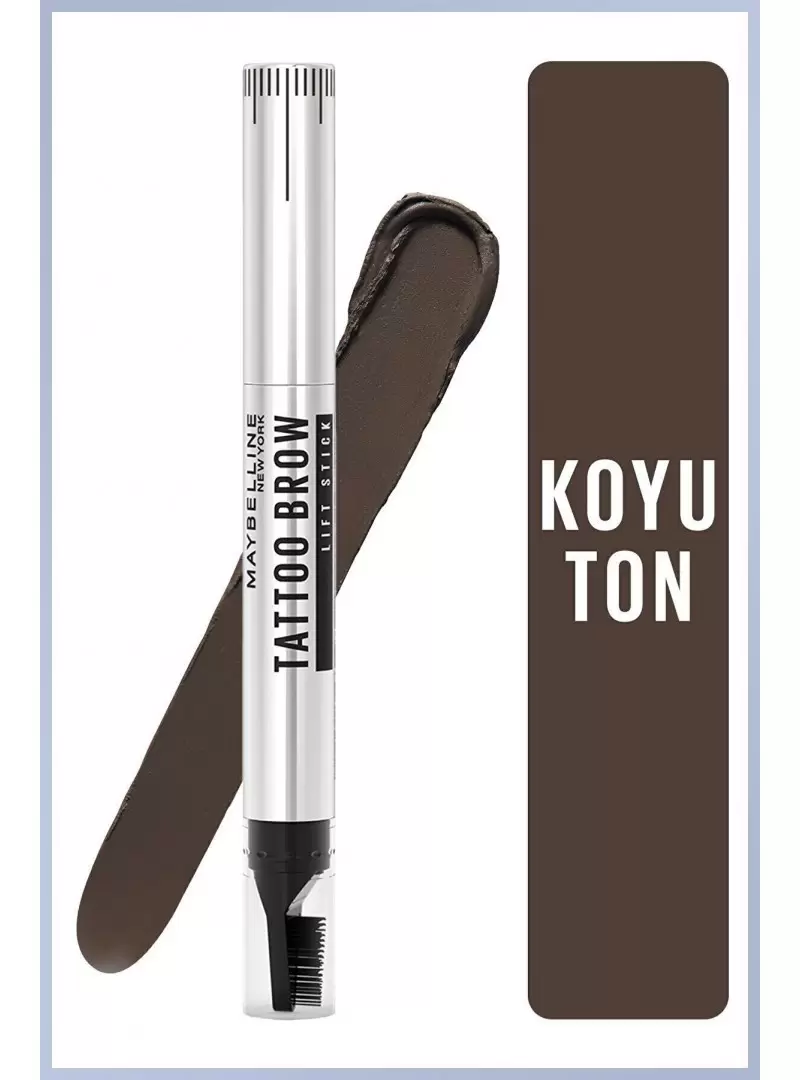 Maybelline New York Tattoo Brow Lift Kaş Kalemi- 04 Deep Brown (Koyu Ton)