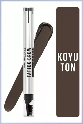 Maybelline New York Tattoo Brow Lift Kaş Kalemi- 04 Deep Brown (Koyu Ton)