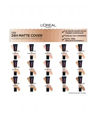 Loreal Paris Infaillible 32H Matte Cover Yüksek Kapatıcı Fondöten - 200 SABLE