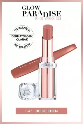 Loreal Paris Glow Paradise Balm-in-Lipstick - Işıltı Veren Ruj 642 Beige Eden