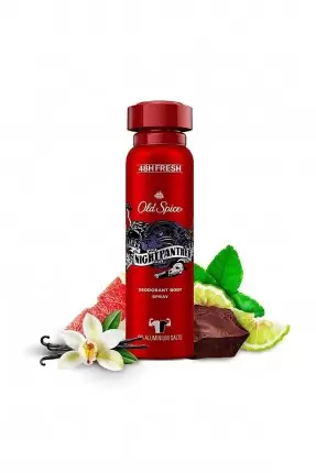 Old Spice Night Panther Erkekler Için Sprey Vücut Deodorant 150 ml