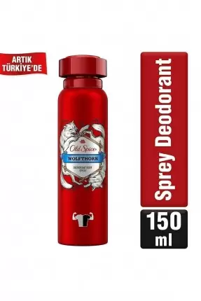 Old Spice Wolfthorn Erkekler Için Sprey Vücut Deodorant 150 ml