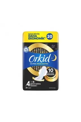 Orkid Ultra Gece Extra ( Boy : 4 ) 20 Adet