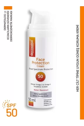 Dermoskin SPF 50+ Face Protection Güneş Kremi 50 ml