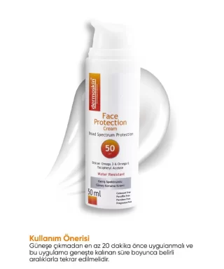 Dermoskin SPF 50+ Face Protection Güneş Kremi 50 ml