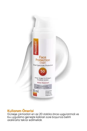 Dermoskin SPF 50+ Face Protection Güneş Kremi 50 ml