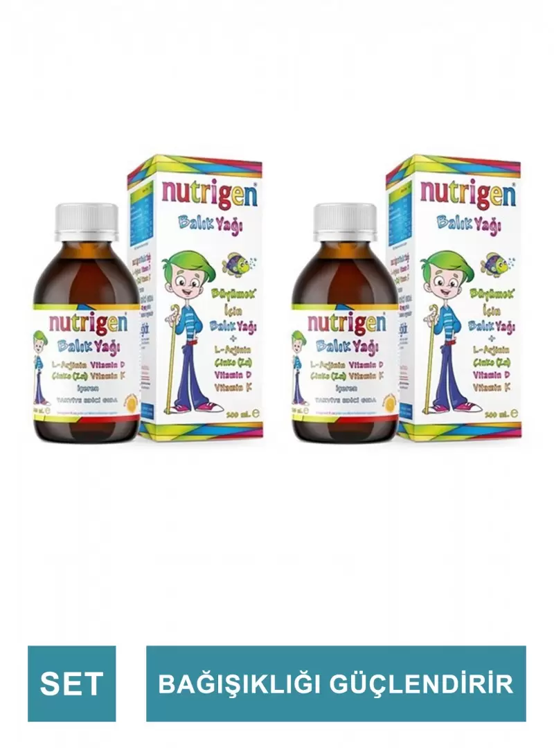 Nutrigen Balık Yağı Kofre 2 x 200 ml