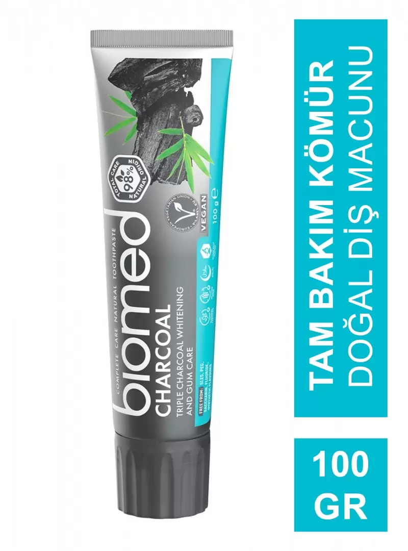 Biomed Charcoal Diş Macunu 100 gr