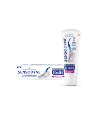 Sensodyne Klinik Beyazlık Diş Lekelerine Karşı Diş Macunu 75ml