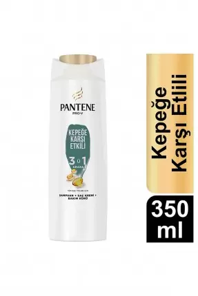 Pantene Pro-V 3'ü 1 Arada Kepeğe Karşı Etkili Şampuan 350 ml