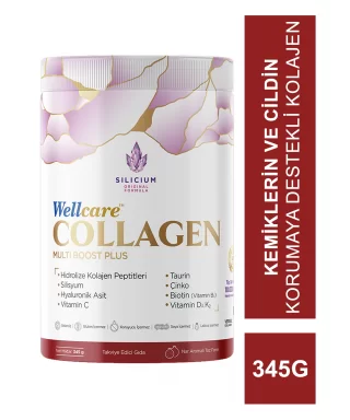 Wellcare Collagen Multi Boost Plus Toz Form - Nar Aroamlı - 345gr