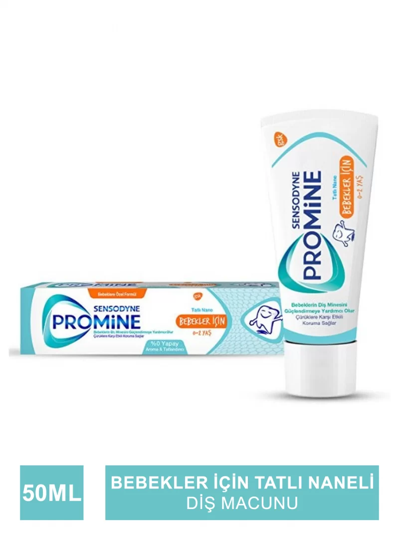 Sensodyne Promine 0-2 Yaş Bebekler İçin Diş Macunu 50 ml