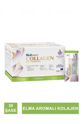 Wellcare Collagen Beauty Boost Plus Elma Aromalı 11,7gr x 30 Saşe