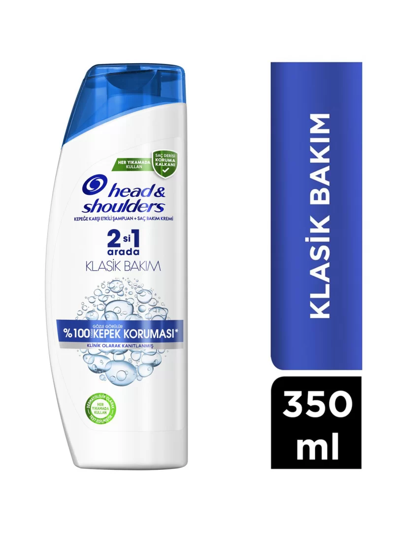 Head & Shoulders 2si1 Arada Klasik Bakım Kepek Şampuan 350 ml