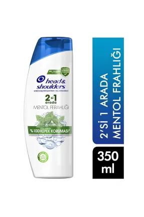 Head & Shoulders 2si1 Arada Mentol Ferahlığı Kepek Şampuan 350 ml