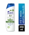 Head & Shoulders 2si1 Arada Mentol Ferahlığı Kepek Şampuan 350 ml