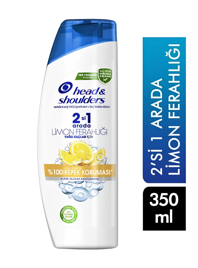 Head & Shoulders 2si1 Arada Limon Ferahlığı Kepek Şampuan 350 ml