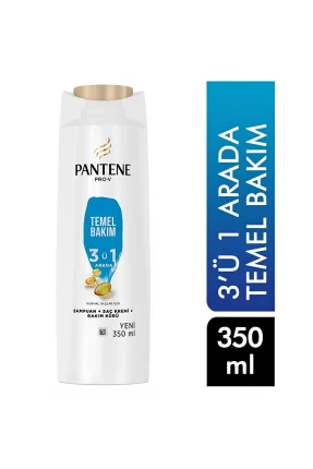 Pantene Pro-V 3ü1 Arada Temel Bakım Şampuanı 350 ml