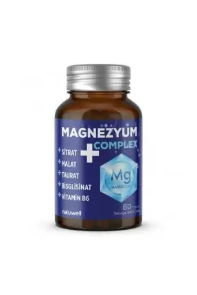 Natuwell Magnezyum Complex+ 60 Tablet