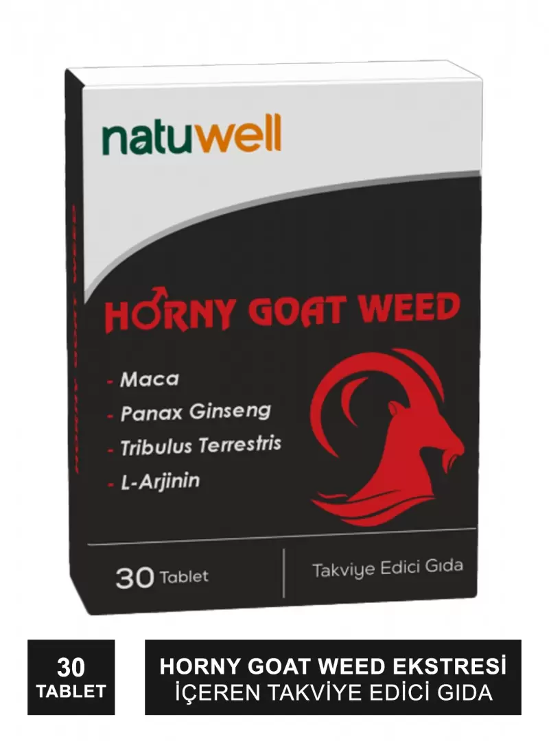 Natuwell Horny Goat Weed 30 Tablet