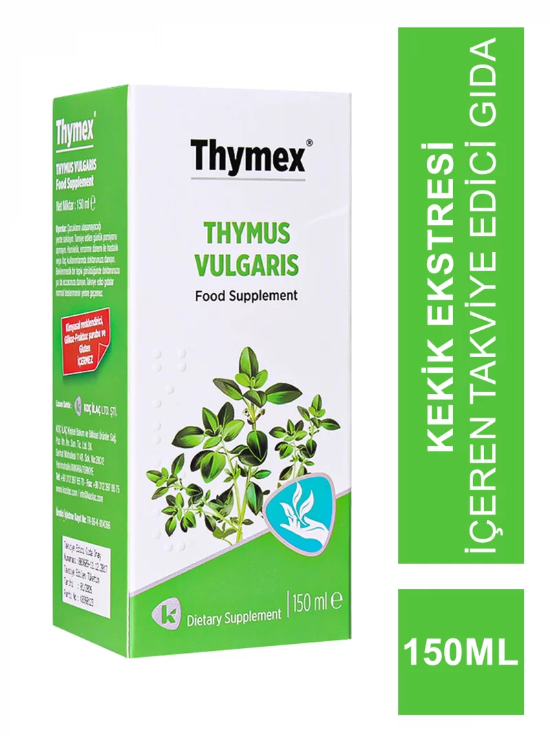 Thymex Kekik Ekstresi Şurup 150 ml