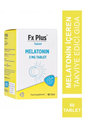 Fx Plus Melatonin 3mg 60 Tablet