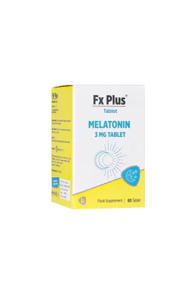 Fx Plus Melatonin 3mg 60 Tablet