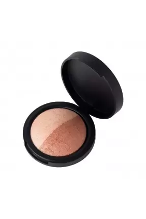 Aden Terracotta Baked Bronzer/Highlighter Duo ( Terracotta ile Hem Bronlaştırıcı Hem Aydınlatıcı ) 7gr