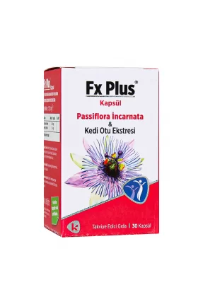 Fx Plus Passiflora 30 Kapsül