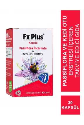 Fx Plus Passiflora 30 Kapsül