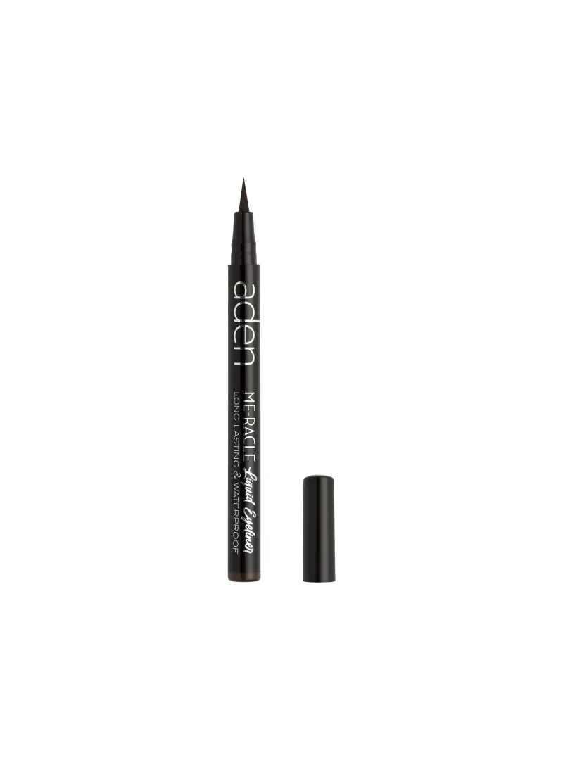 Aden Me-Racle Likit Eyeliner ( Likit Göz Kalemi ) ( 02 Brown )