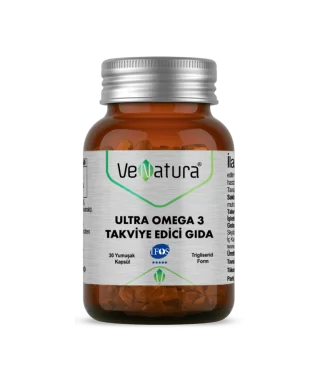 VeNatura Ultra Omega 3 Takviye Edici Gıda 30 Kapsül