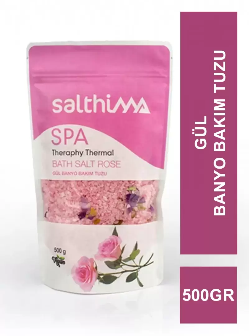 Salthima Spa Gül Banyo Bakım Tuzu 500 gr