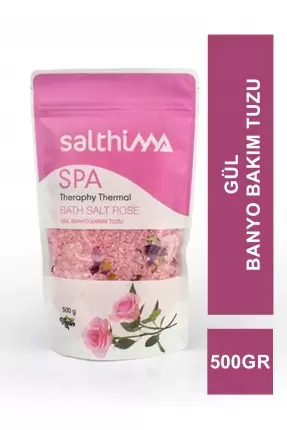 Salthima Spa Gül Banyo Bakım Tuzu 500 gr