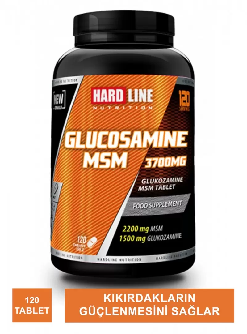 Hardline Glucosamine Msm 120 Tablet