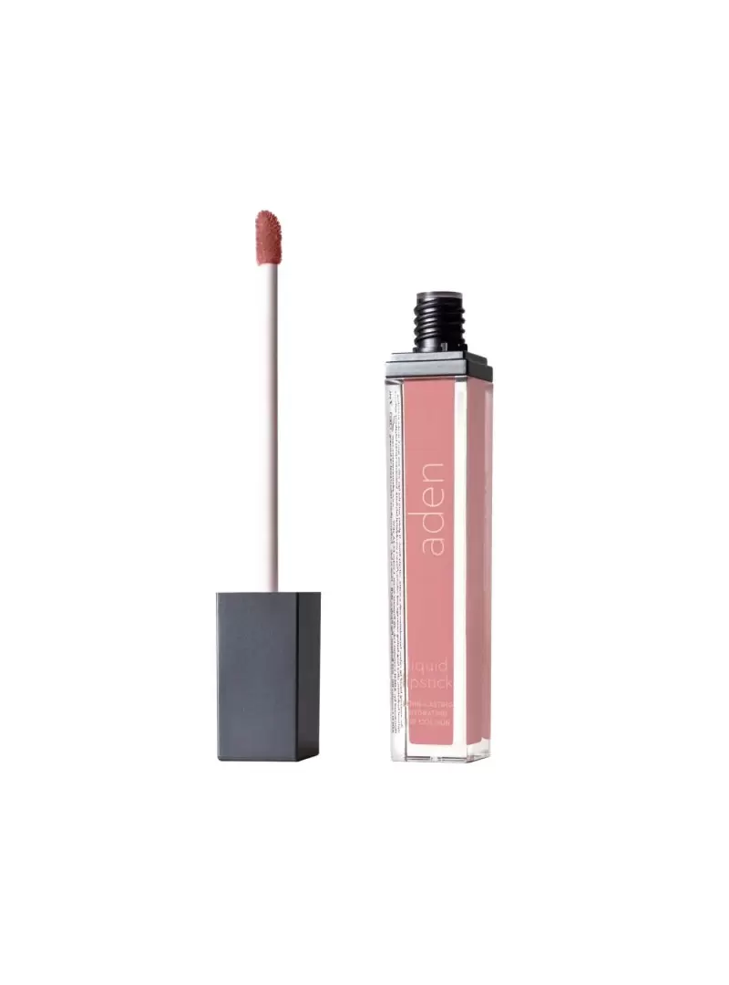 Aden Liquid Lipstick ( 03 Rosie Brown )